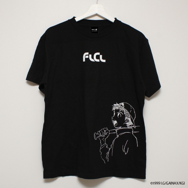 「フリクリクリ展」オリジナルグッズのTシャツ。