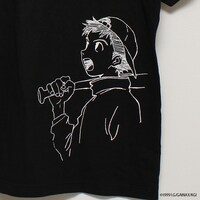 「フリクリクリ展」オリジナルグッズのTシャツ。