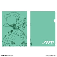 「フリクリクリ展」オリジナルグッズのクリアファイル。