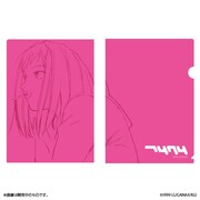 「フリクリクリ展」オリジナルグッズのクリアファイル。