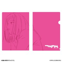 「フリクリクリ展」オリジナルグッズのクリアファイル。