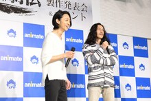 左から三上俊、唐橋充。