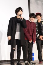 左から二葉勇、月岡弘一、齋藤健心。