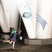 アニメ「傾福さん」ビジュアル