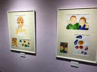 単行本のカバーの原画。