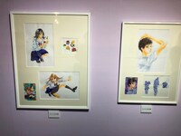 単行本のカバーの原画。