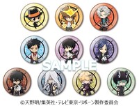 「Galleria Vongola Garapon」の景品としてプレゼントされる缶バッジ。