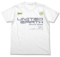 「地球連合軍アラトラム号 Tシャツ」ホワイト