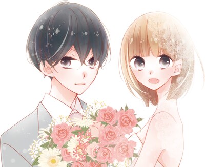 「うそカノ」のイラスト。