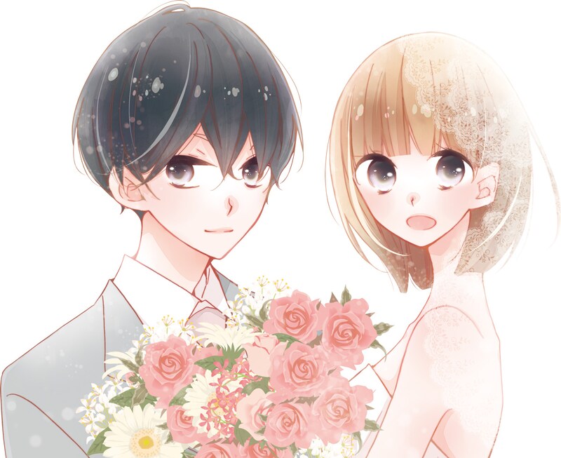 「うそカノ」のイラスト。