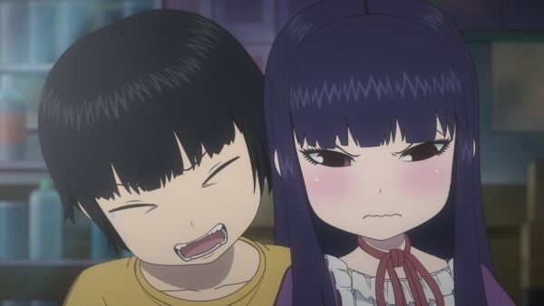 アニメ「ハイスコアガール」PVより。