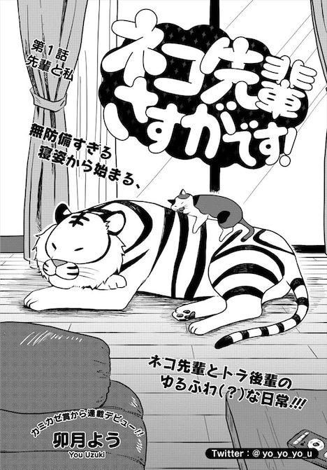 「ネコ先輩さすがです！」より。