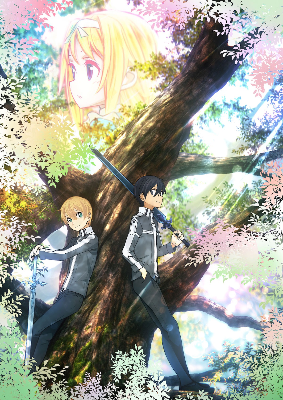 テレビアニメ「ソードアート・オンライン アリシゼーション」キービジュアル (c)2017 川原 礫／ＫＡＤＯＫＡＷＡ アスキー・メディアワークス／SAO-A Project