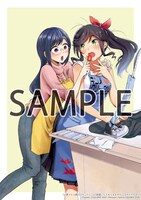 デジタル版「八雲さんは餌づけがしたい。」5巻もしくはデジタル版「綺麗にしてもらえますか。」1巻を各電子書店にて購入するともらえる2作品のコラボイラストデータ。