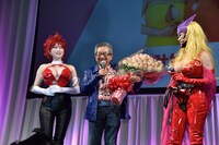 永井豪と叶姉妹。