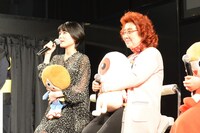 トーク中の様子。