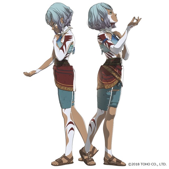 マイナとミアナのビジュアル。