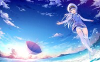 空中幼彩描き下ろしの新ビジュアル。
