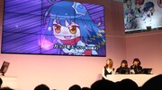 「AnimeJapan 2018」の「ポニーキャニオンステージ～ぽにきゃん＋クリニック～」の様子。イベントには飯田里穂、松田颯水、松田利冴が出席。