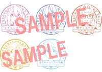 スタンプのサンプル画像。