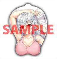 とらのあな限定版に付属するミニおっぱいキーホルダー。