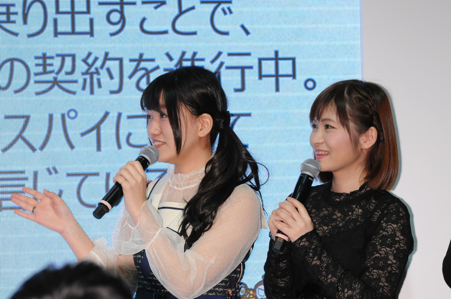 「AnimeJapan 2018」のトムスブーススペシャルステージの様子。
