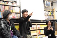 左から黒史郎、押切蓮介、田坂公章。