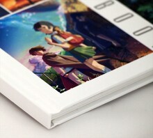 「新海誠監督デビュー15周年記念メッセージブック付きフレーム切手セット」