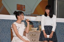 1人目の依頼人と足立佳奈。