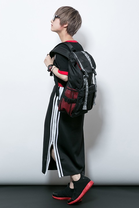 「PERSONA5 the Animation」とのコラボアイテム着用例。