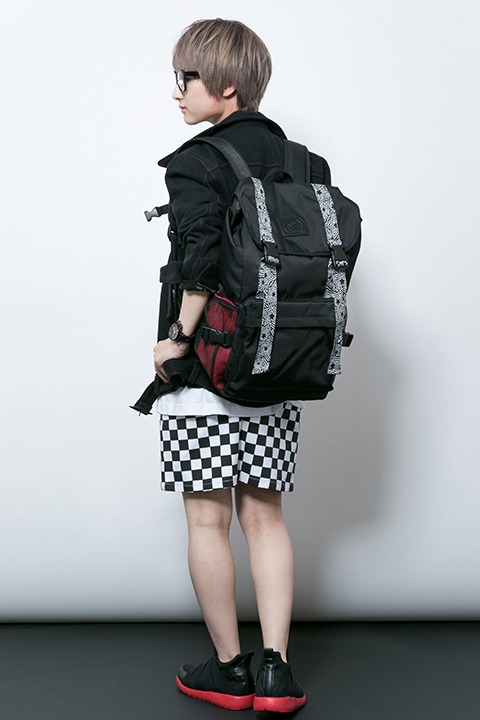 「PERSONA5 the Animation」とのコラボアイテム着用例。