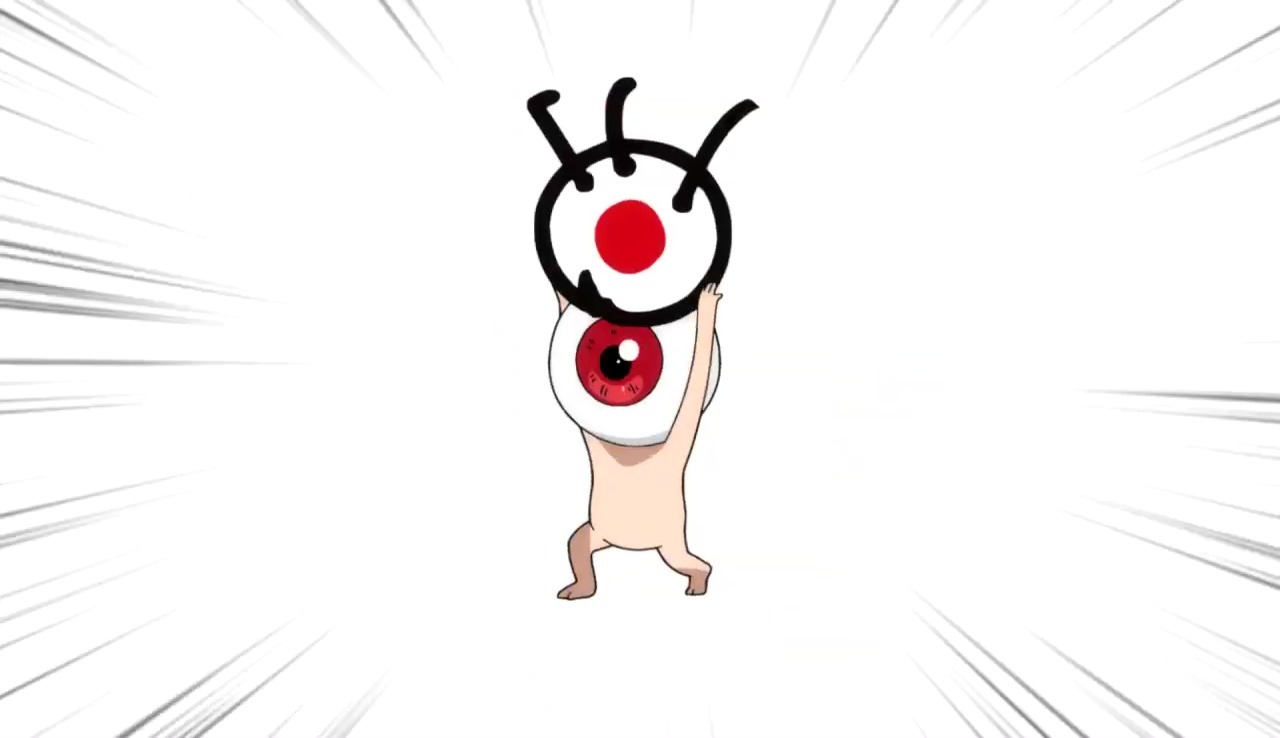 「目玉おやじいたずらムービー」より。