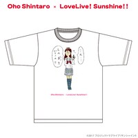 おほしんたろう×ラブライブ！サンシャイン!! Tシャツ（桜内梨子）