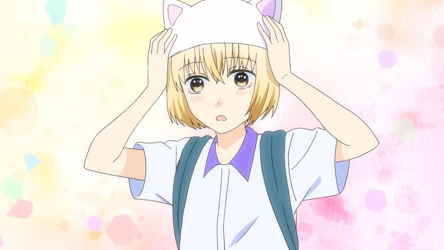 アニメ「3D彼女 リアルガール」第1話より。