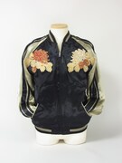 スカジャン「火の鳥と菊花」カラー