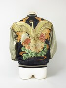 スカジャン「火の鳥と菊花」カラー