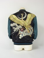 スカジャン「火の鳥の飛翔」