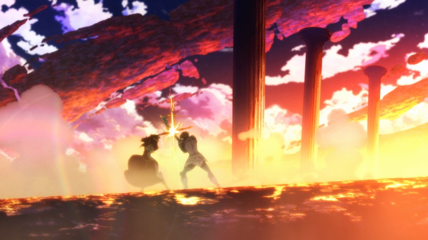 「Fate/EXTRA Last Encore」第11話の予告場面カット。