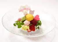 「ルナとマイメロディのカラフルアイスケーキ」