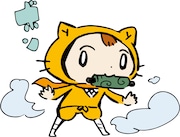 シノビーのイラストパターン。