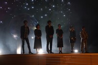 劇場アニメ「名探偵コナン ゼロの執行人（しっこうにん）」の完成披露の様子。