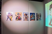 「フリクリクリ展」の様子。