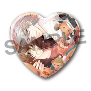 「純情ロマンチカ ハート缶バッジ H」