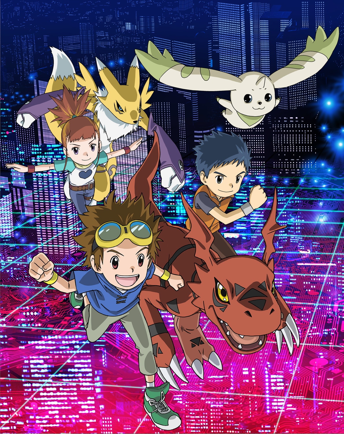 「デジモンテイマーズBlu-ray BOX」ビジュアル