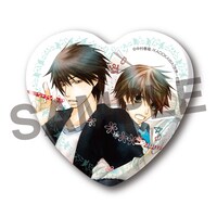 「世界一初恋 ハート缶バッジ C」