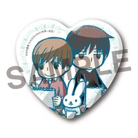 「世界一初恋 ハート缶バッジ J」