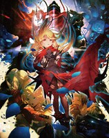 キャラクター原案・so-binによる、Blu-ray＆DVD「オーバーロードⅡ1」描き下ろし全巻収納BOX。