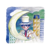 「ナイトアールグレイ」イラスト