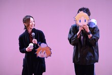 左から田村睦心、山下誠一郎。