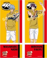 常設のカーニバルゲーム「風圧スマッシュ」にて、期間限定で景品としてもらえるステッカー（全8種）。